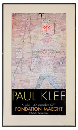 Paul Klee, German Expressionism Cubism, 1977, Lithograph
