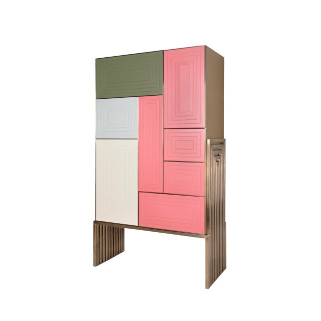 Venezia Cabinet by Malabar, in New conditions. Designed from 2000 Signed by Maker