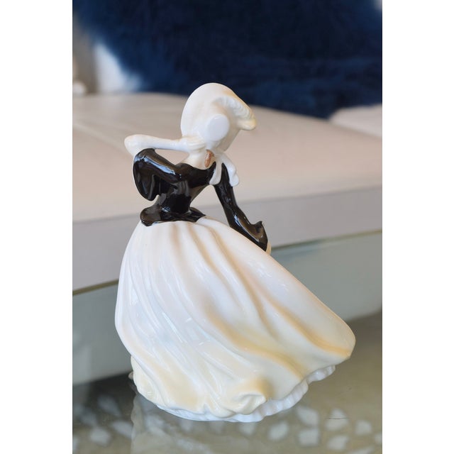 Royal Doulton Royal Doulton "Autumn Breezes Figurine" For Sale - Image 4 of 5