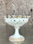 Mid 20th Century Vintage Regency Reticulated Pierced Porcelain Compote For Sale - Image 5 of 8