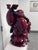 Asian Circa 1990's Large Red Resin Happy Lucky Laughing Buddha For Sale - Image 3 of 12
