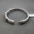Alwand Vahan Sterling Silver 14k Gold Diamond Bangle Bracelet For Sale In Chicago - Image 6 of 8