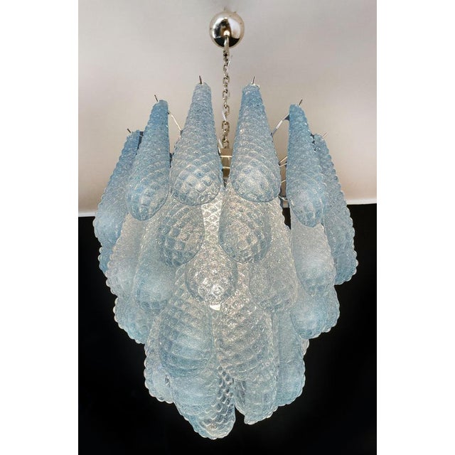 Italian Murano Glass Chandeliers, 1990, Set of 2 For Sale - Image 15 of 16