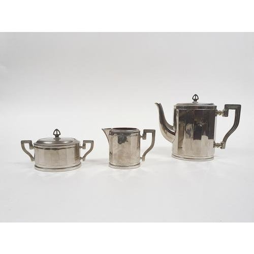 Art Deco Tea Service, 1940s, Set of 3 For Sale - Image 11 of 11