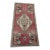1980s Traditional Red Old Doormat Rug For Sale