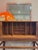 A Tall Mid Century Modern Danish Cocktail Cabinet With Tambour Doors, Circa 1960s For Sale - Image 9 of 12