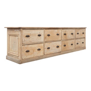Large Haberdashery Sideboard with Drawers, 1900 For Sale