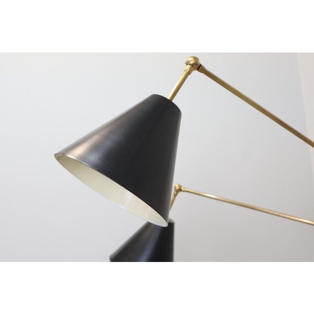 Mid-Century Modern Triennale Floor Lamp by Angello Lelii for Arredoluce, 1950 For Sale - Image 3 of 15