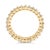 Haus of Brilliance 14K Yellow Gold 2.00 Cttw Shared Prong Set Princess Cut Diamond Eternity Band Ring (J-K Color, SI1-SI2 Clarity) - Ring - Size 7 For Sale - Image 4 of 6