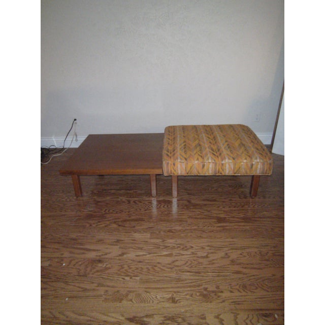 MidCentury Custom Cocktail Table & Ottoman Chairish