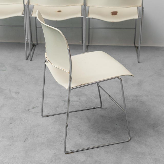 40/4 Chairs by David Rowland for GF Furniture, 1960s, Set of 6 For Sale - Image 9 of 12