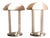 Architectural Table Lamps in the style of Marcel Breuer, France, 1970s, Set of 2 For Sale