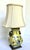 Vintage Italian Porcelain Table Lamp With Brass Pomegranate Handles For Sale - Image 4 of 15
