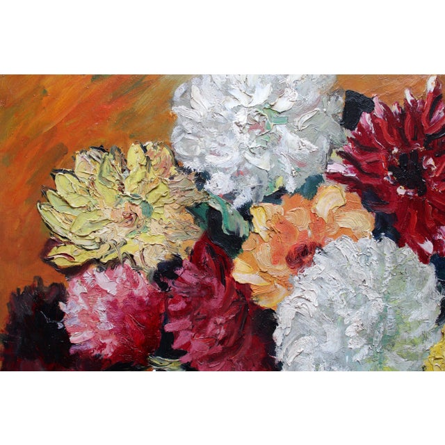 Modern Wilhelms Girupnieks, Still Life, 1964, Oil on Cardboard For Sale - Image 3 of 7