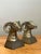 Vintage Brass Ram Bust Bookends - A Pair For Sale In West Palm - Image 6 of 18