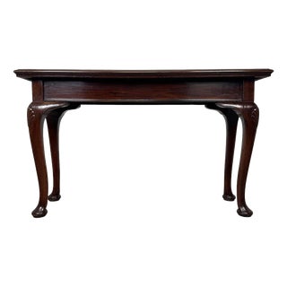 Antique English Mahogany Hall Table, 1800s For Sale