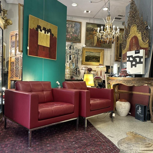 Mid-Century Modern DS-159 Model Armchairs from de Sede, Switzerland, 2009, Set of 2 For Sale - Image 3 of 18