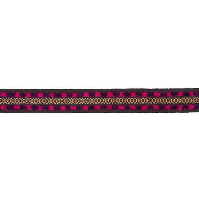 With its wonderful woven stripes and playful pom-pom details, Biyan Tape is an exuberant, unique trim that adds texture...