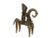 Metal African Dogon Bronze Horseman Gold Weight Mali For Sale - Image 7 of 8