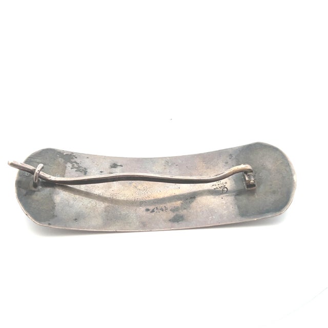 This hair barrette is just what you've been looking for! Made of sterling silver by Frederick Davis, a silversmith and...