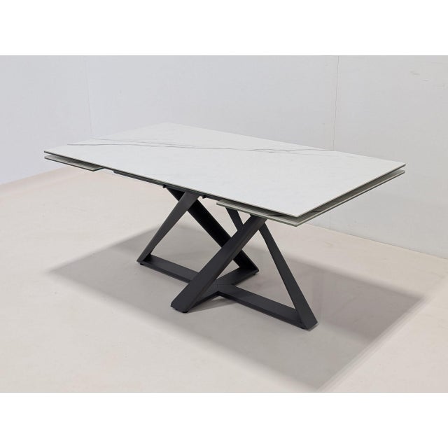 Millennium Extendable Dining Table from Bontempi For Sale - Image 5 of 13