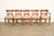 Neoclassical Kindel Furniture Regency Solid Cherry Wood Klismos Dining Chairs, Set of Five For Sale - Image 3 of 15
