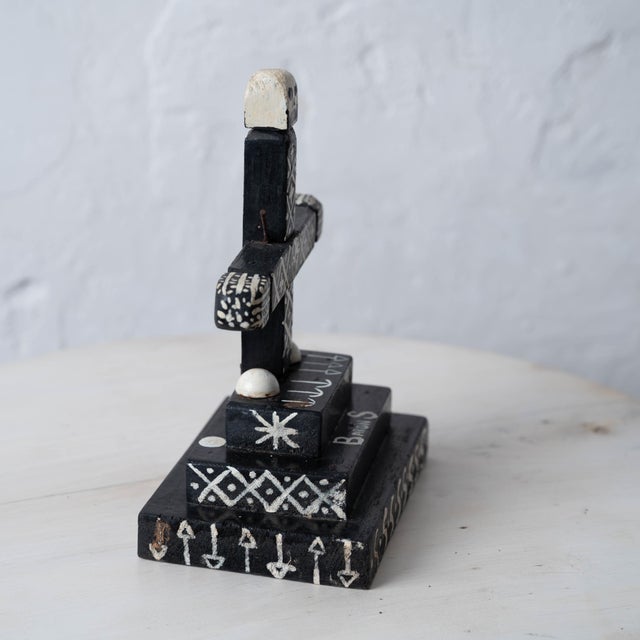Haitian Vodou Baron Samedi Cross For Sale - Image 11 of 11