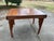 Antique Oak Jacobean Revival Dining Table | Carved English Farmhouse Table For Sale - Image 6 of 6
