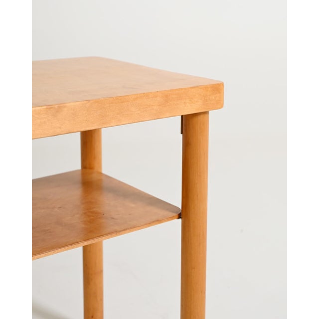 Vintage Scandinavian Coffee Table with Shelf, 1950s For Sale - Image 6 of 8