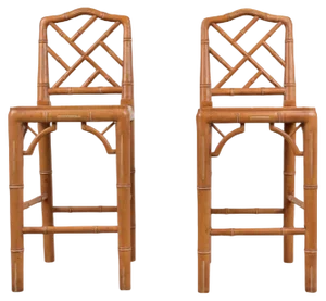 Set of Faux Bamboo Children Chairs, 1960s