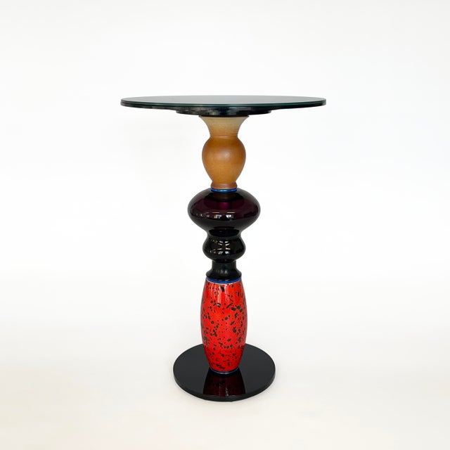 Contemporary Big Brown Eyes Side Table by Andreas Berlin For Sale - Image 3 of 10