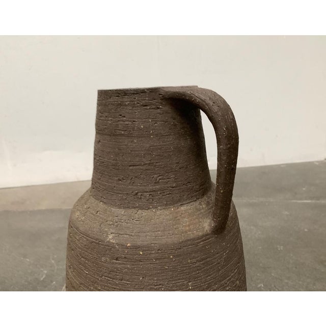 Mid-Century Brutalist German Floor Vase from Krösselbach Keramik, 1960s For Sale - Image 10 of 18
