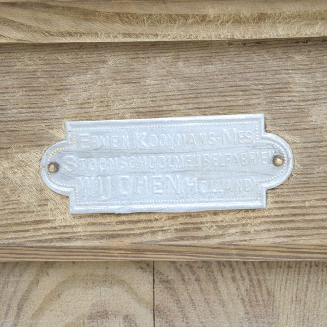 1900s Belgian Wooden Desk For Sale - Image 11 of 18
