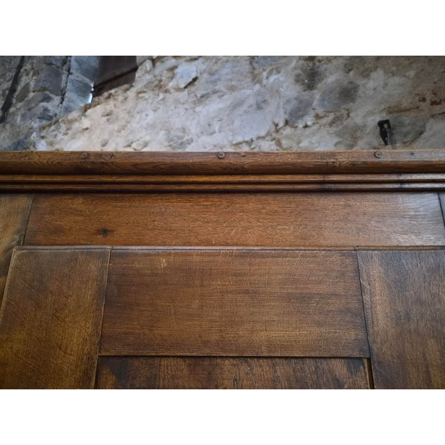 Antique French Oak Single Door Cupboard, 18th Century For Sale - Image 16 of 18