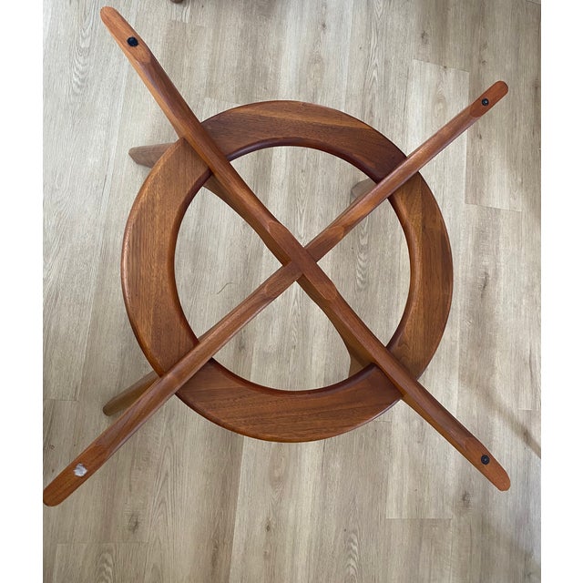 Adrian Pearsall Vintage Adrian Pearsall Compass Dining Table For Sale - Image 4 of 9