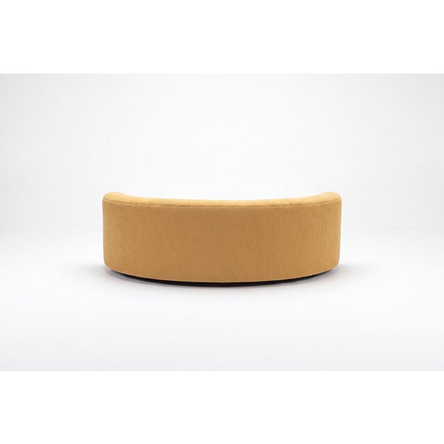 John Mascheroni Curved Sofa For Sale - Image 9 of 9