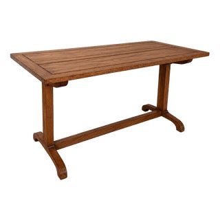 Art Deco Tiger Oak Coffee Table attributed to Heals, 1930s For Sale