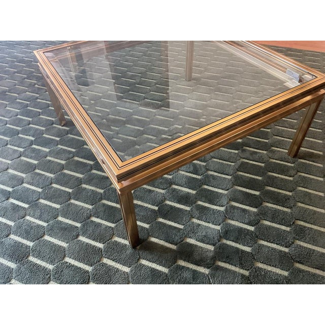 Art Deco Glass Coffee Table by Pierre Vandel For Sale - Image 11 of 14