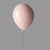 Contemporary Pink Ceramic Balloon Sculpture by ArtArsouf - Medium Size For Sale - Image 9 of 13