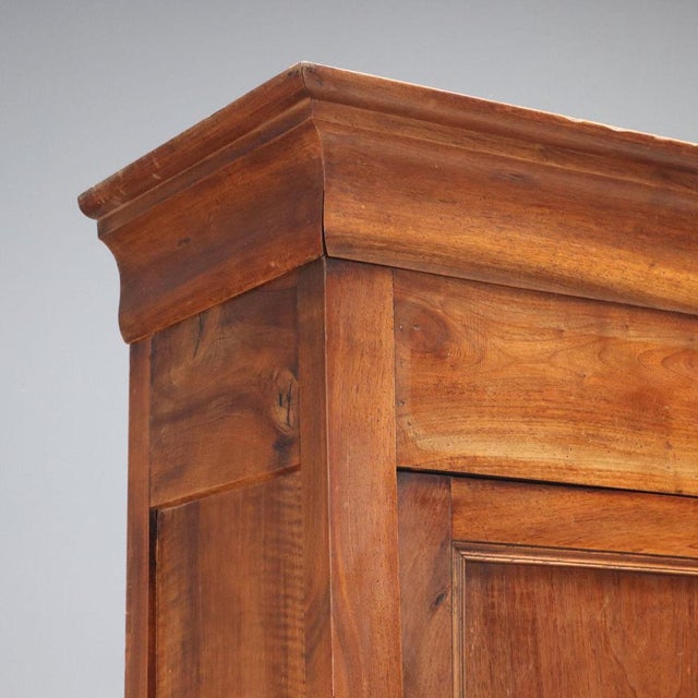 Double Body Cabinet in Walnut For Sale - Image 4 of 13