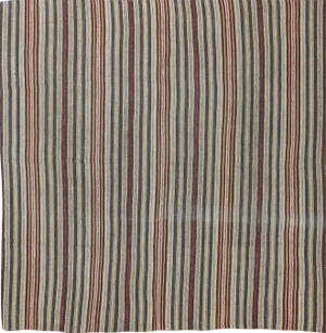 Antique Persian Jajim Kilim Oriental Rug, 6'11" X 7'2" #15905