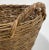 Brown Vintage Large French Woven Grapevine Basket For Sale - Image 8 of 10