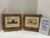 1920s Pair of Signed j.p. Benson Maritime Sailing Ship Etchings in Burl Wood Frames For Sale - Image 13 of 13