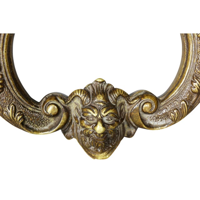 Baroque Italian Bronze Door Knocker For Sale - Image 3 of 6
