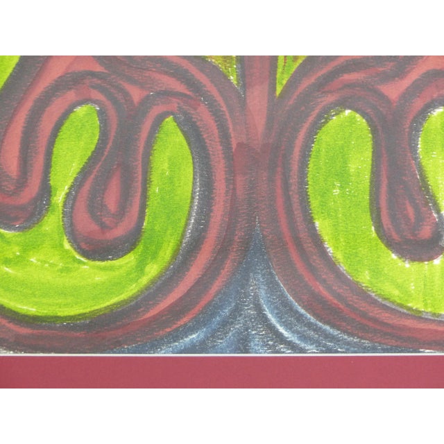 Abstract Organic Abstract Painting For Sale - Image 3 of 7