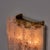 1970s Doria Leuchten Brass and Ice Glass Wall Lamps - a Pair For Sale In Los Angeles - Image 6 of 17