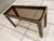 Henredon Mid-Century Modern Henredon Faux Tortoise Shell Parsons Console Table For Sale - Image 4 of 13