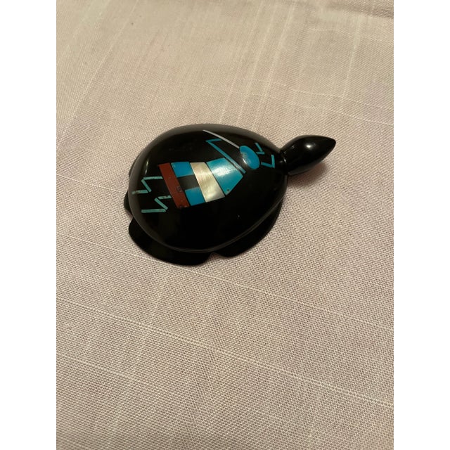 Our most beautiful Zuni Fetish purchased during travel in the South West states of the United States. In addition to Jet...