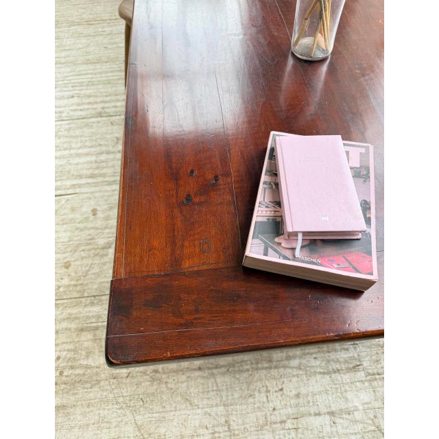 Dark Walnut Table, 1890s For Sale - Image 12 of 18
