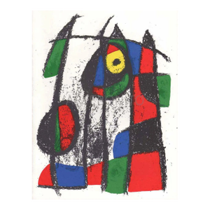 Joan Miro Original Lithograph V2-7 Mourlot 1975